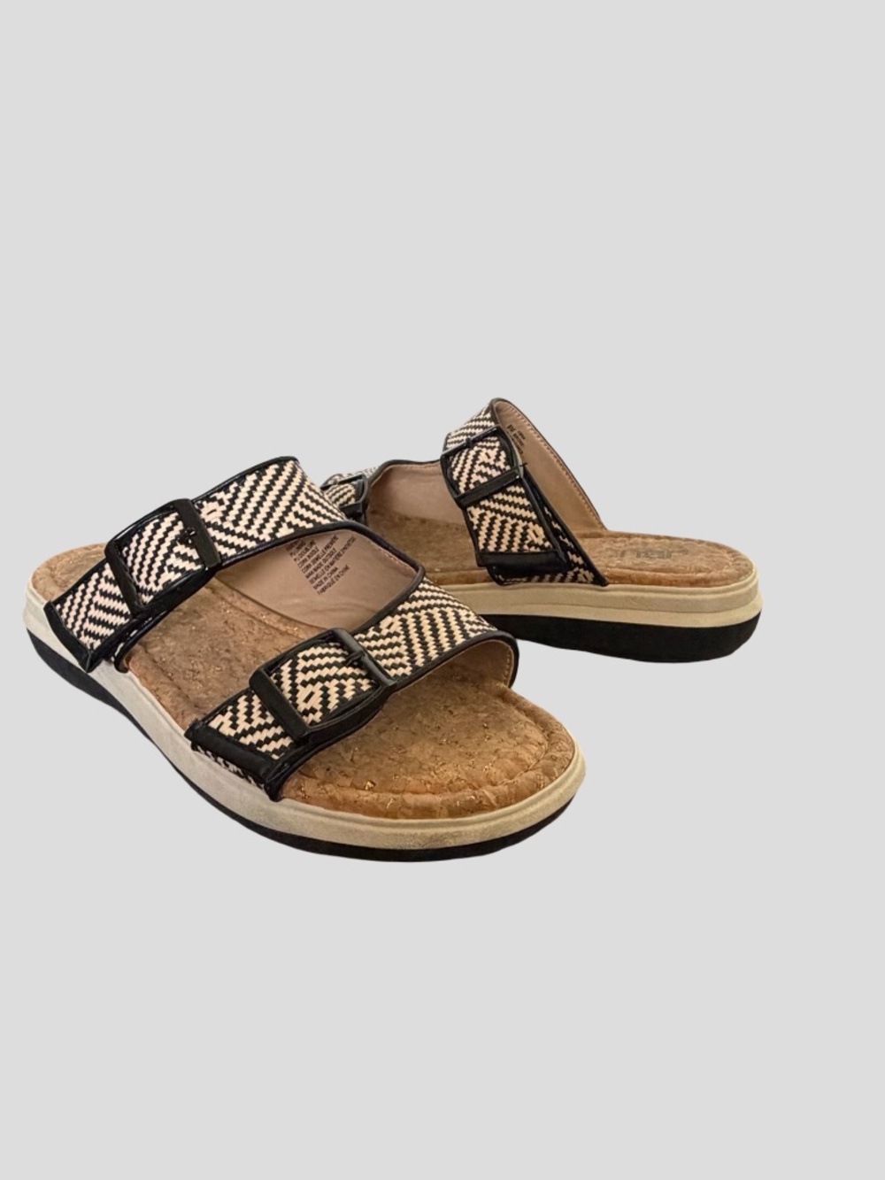JBU by Jambu Womens Kona Raffia Weave Slip On Comfort Sandals-Sz-8 - Picture 2 of 16